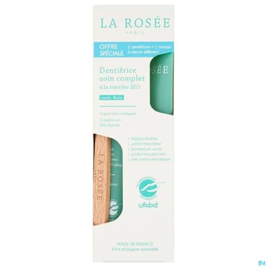 LA ROSEE KIT DENTIFRICE+BROSS DENT