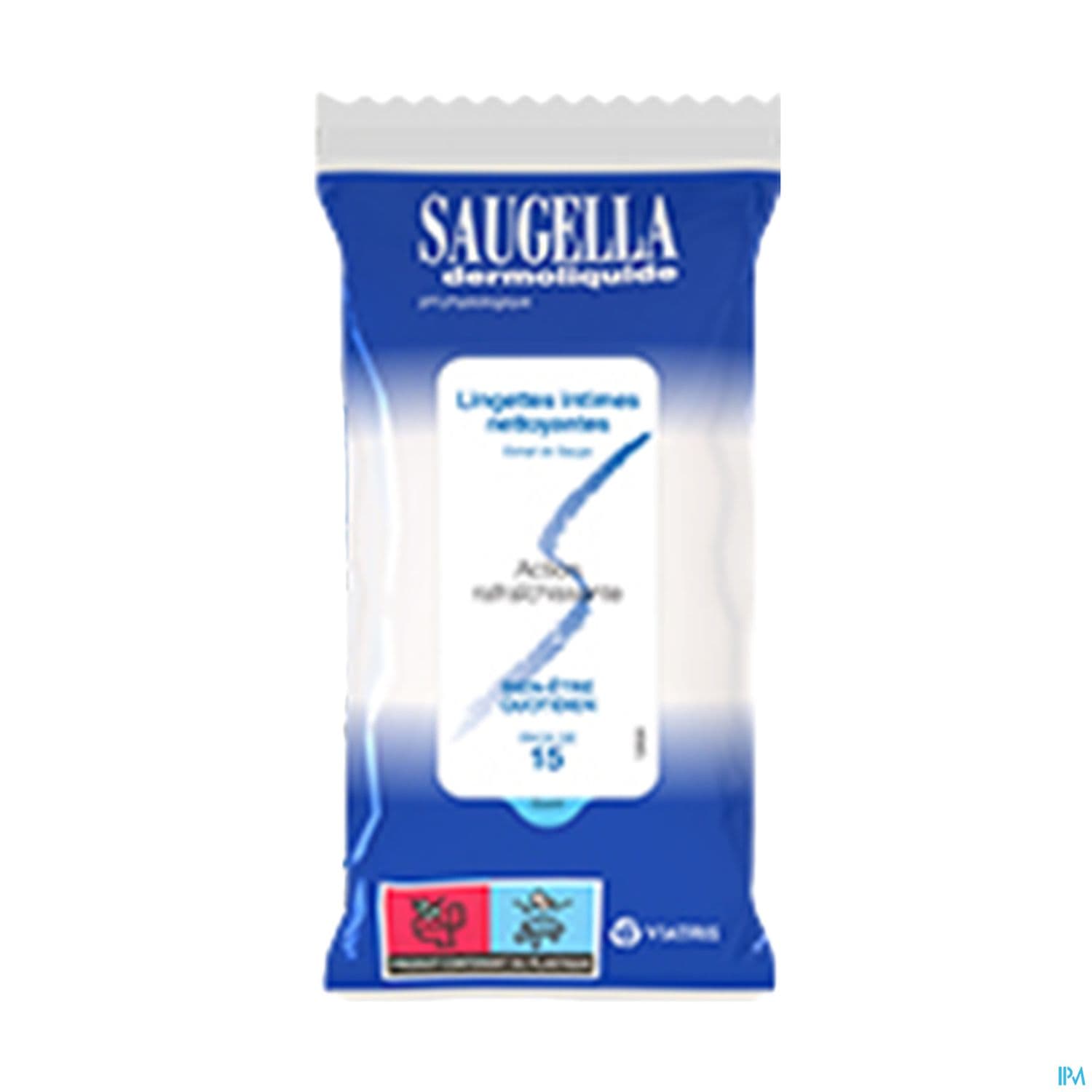 Saugella Dermoliquide Lingette Intime 15