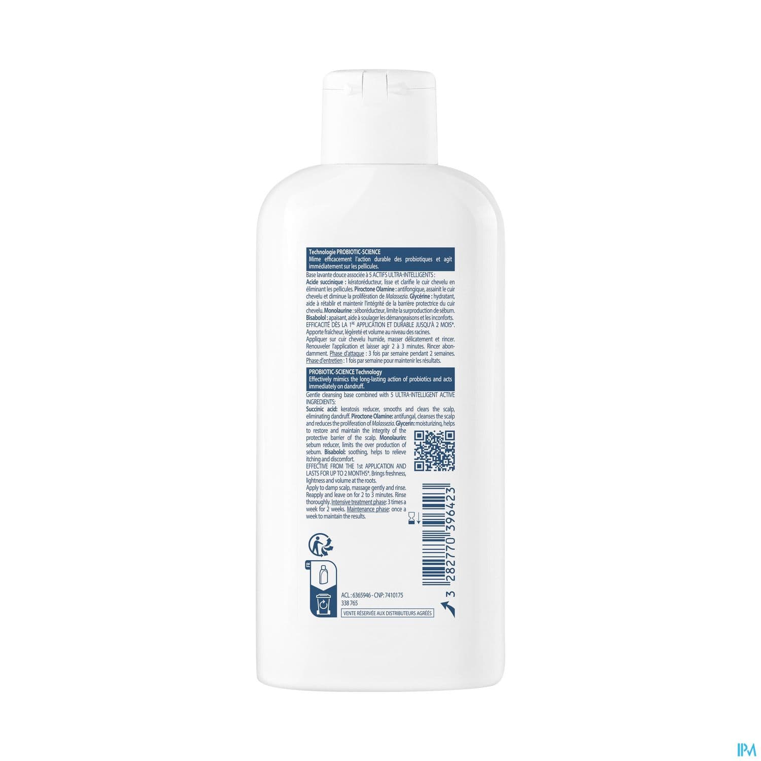 SQUANORM SH PELLIC GRAS 200ML
