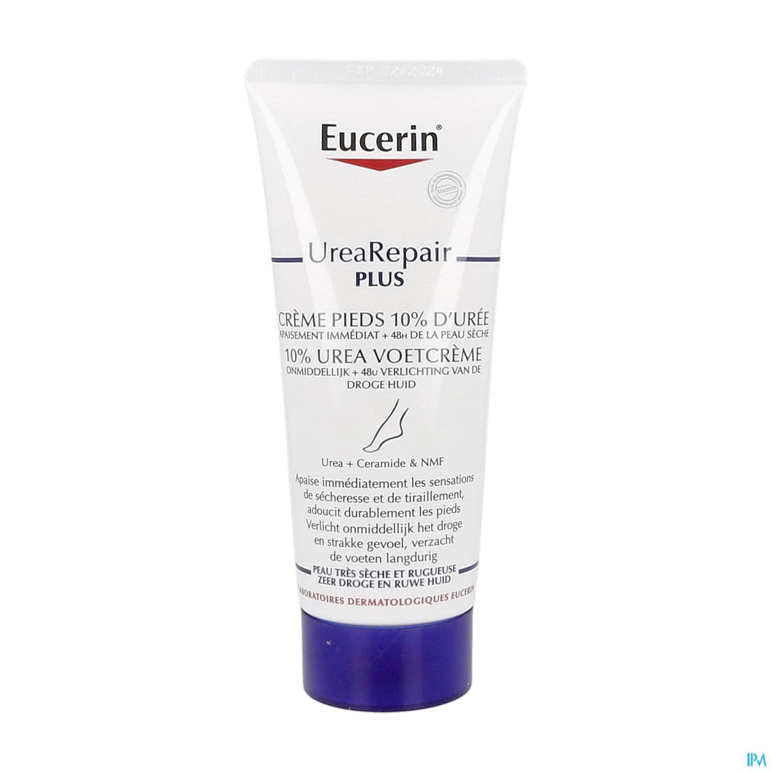 Eucerin Urearepair Plus Creme Pieds 10 D Uree Tube 100ml