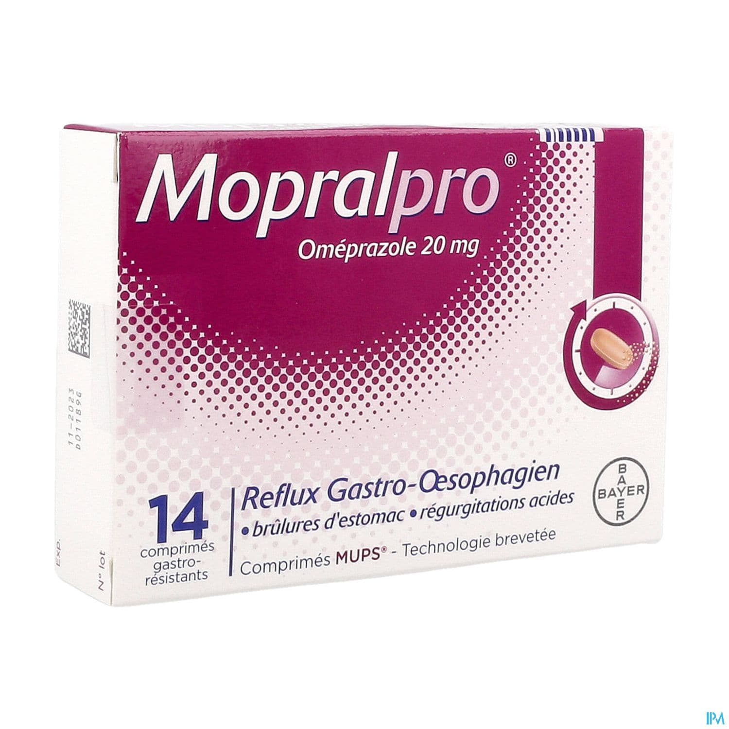 MOPRALPRO 20MG CPR 14