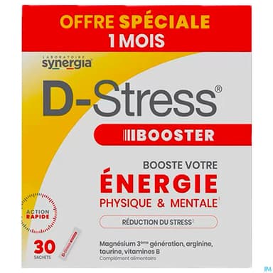 Synergia D Stress Booster Sachet 30