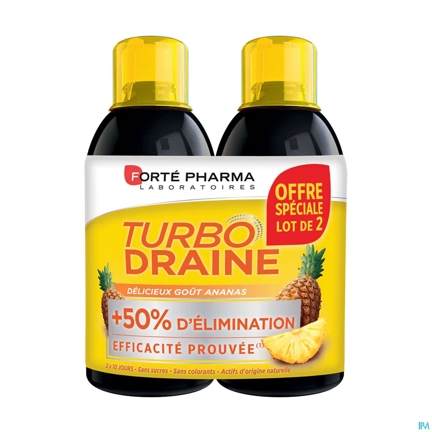 TURBODRAINE SOL BUV ANANAS 500MLX2