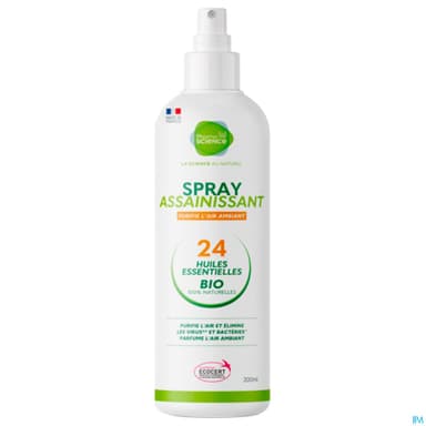 Pharmascience Spray Assainissant 24he Bio 200ml