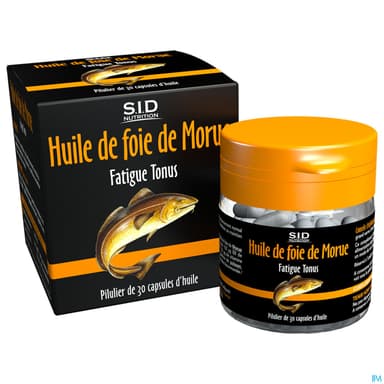 SIDN FOIE DE MORUE CAPSULE 30