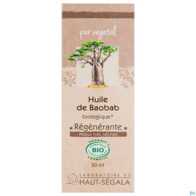Laboratoire Du Haut-segala Huile Vegetale Bio De Baobab Biologique 50ml
