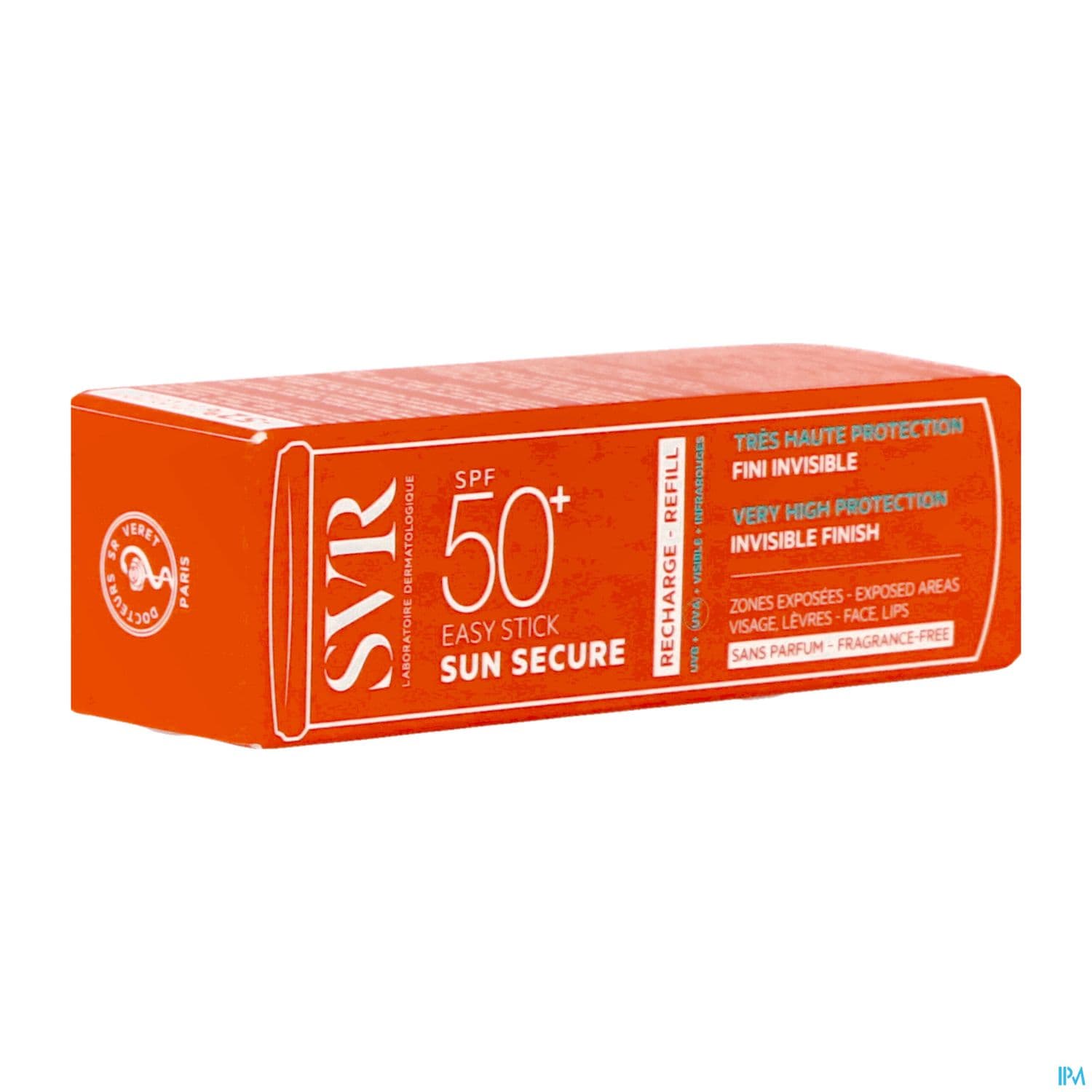 SVR SUN SECURE EASY STICK 50+ RECH
