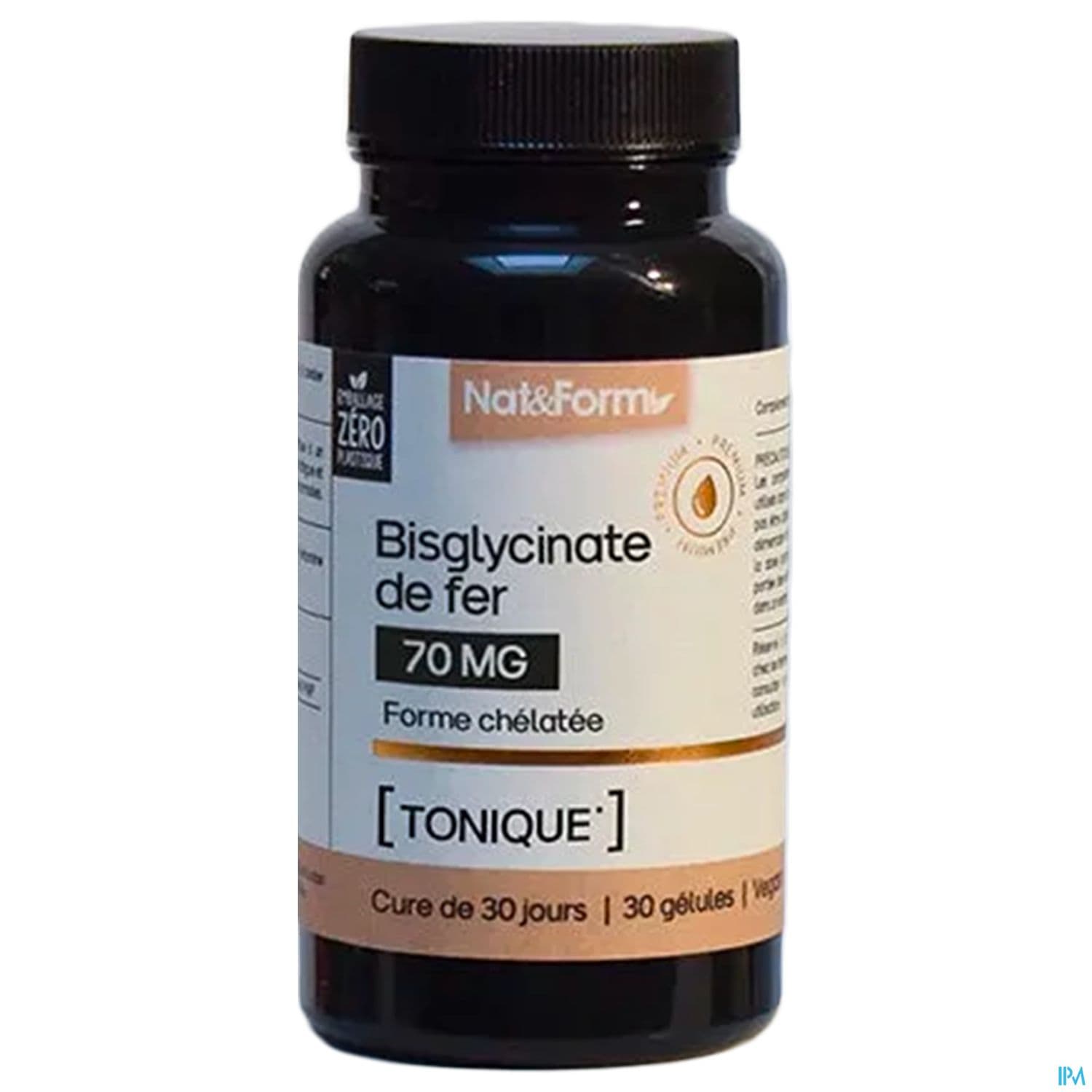 NAT&FORM BISGLYCINATE FER GELU 30
