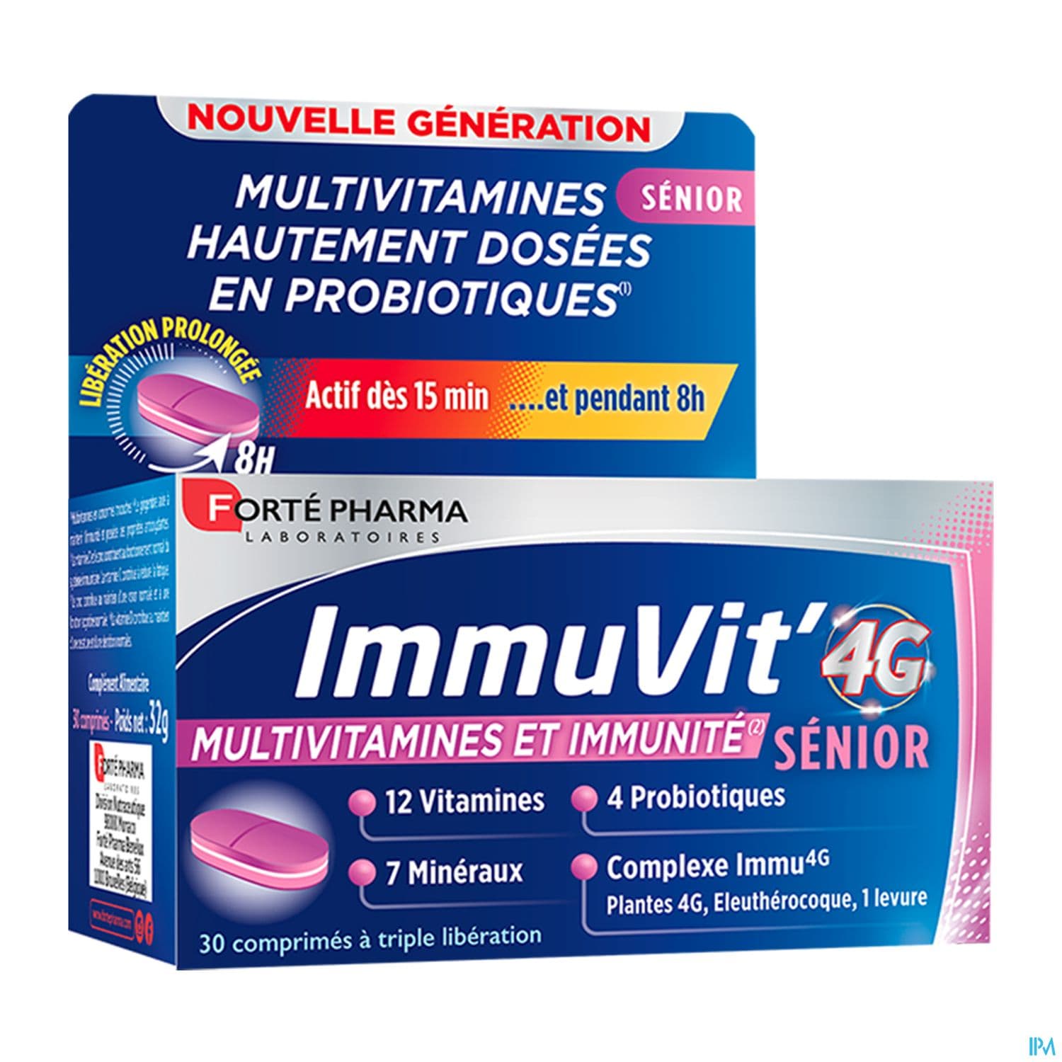 Forte Pharma Immuvit' 4g Senior Comprime 30