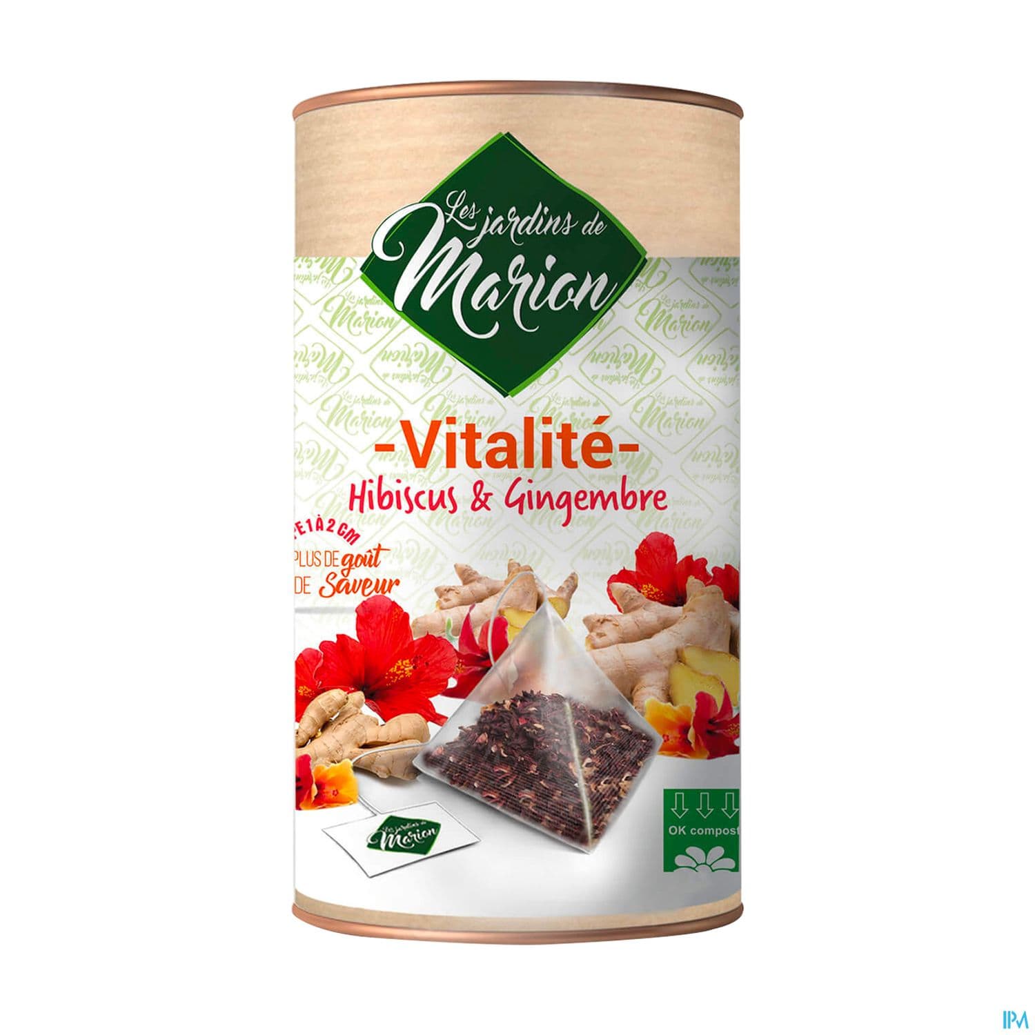 Les Jardins De Marion Infusion Vitalite Infusette 12