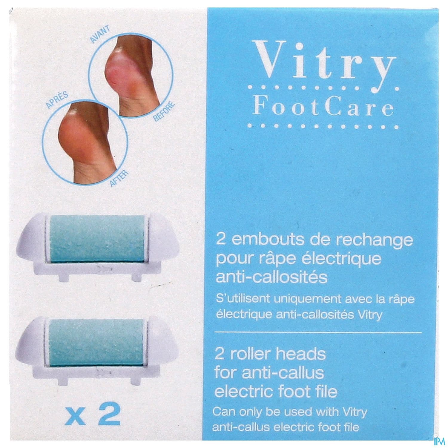 VITRY EMBOUT RECHARG RAPE ELEC X2