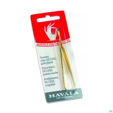 Mavala Pince A Epiler Deluxe Mors Crabe Et Dore