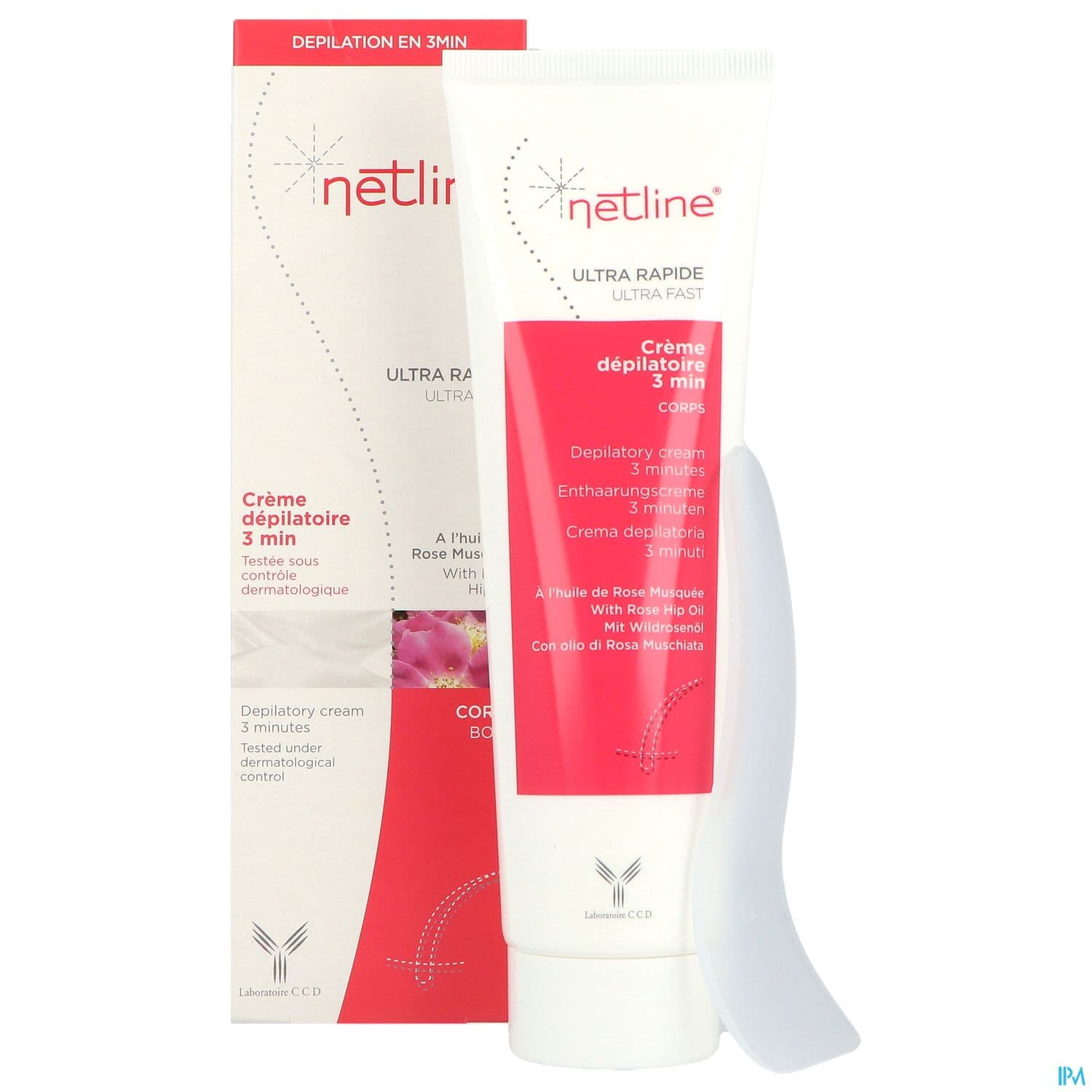 NETLINE CR DEPIL 3MN CORP 150ML