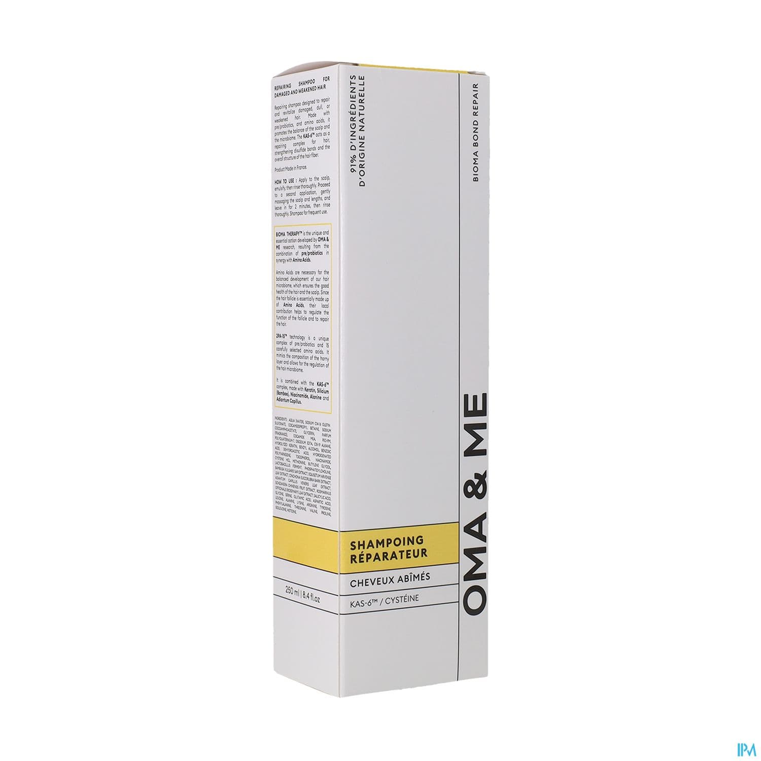 OMA&ME SH REPAR CHEV ABIME 250ML