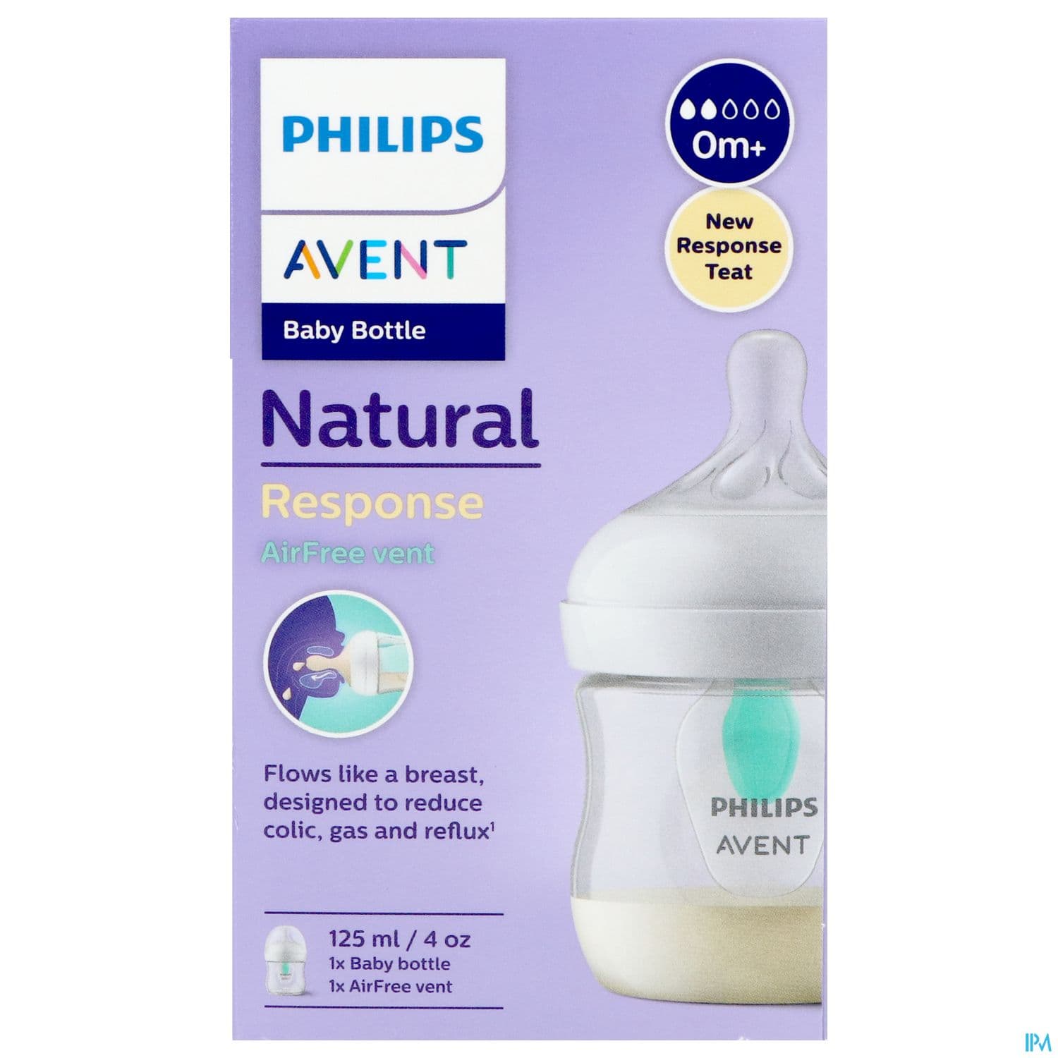 BIB AVENT NAT RESPONSE AC 125ML