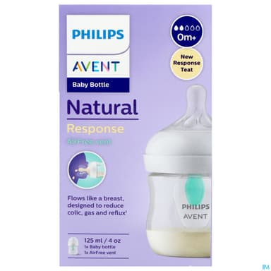 BIB AVENT NAT RESPONSE AC 125ML