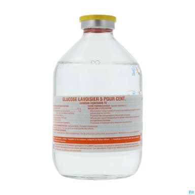 Glucose 5% Lavoisier Sol Pour Perf 500ml Flacon 1