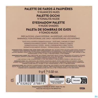 ROUGJ+ NUDE PALETTE OMB PAUP 9G