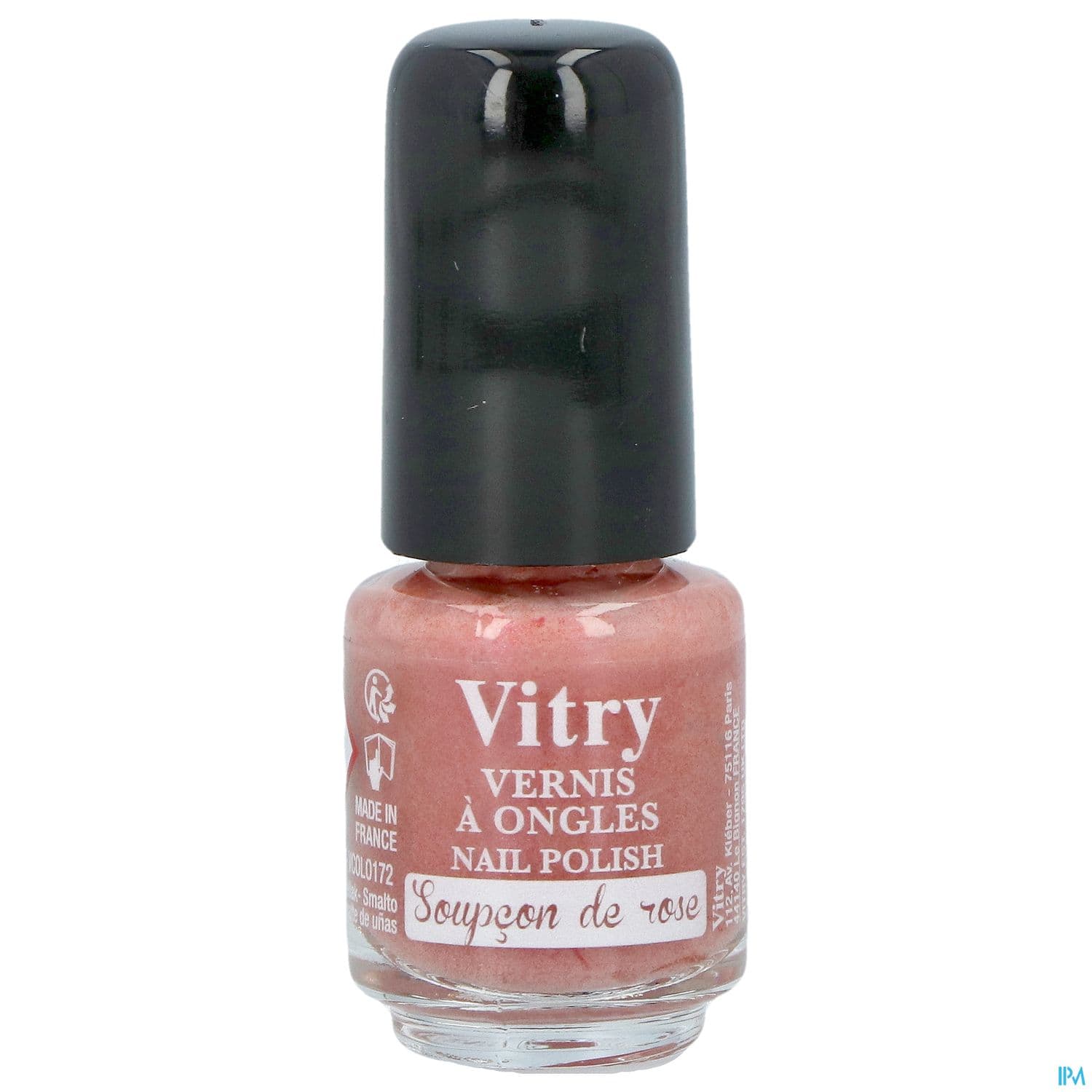 Vitry Vernis Ongles Soupcon Rose Mini 4ml