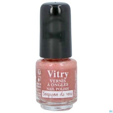 Vitry Vernis Ongles Soupcon Rose Mini 4ml