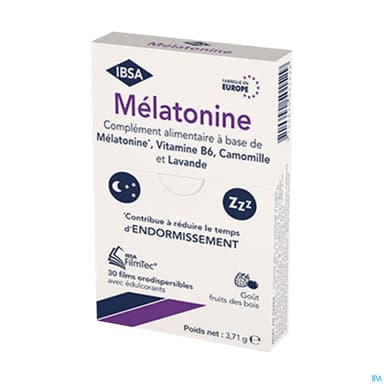 Ibsa Melatonine Filmtec 1mg9 Film Orodispersible 30
