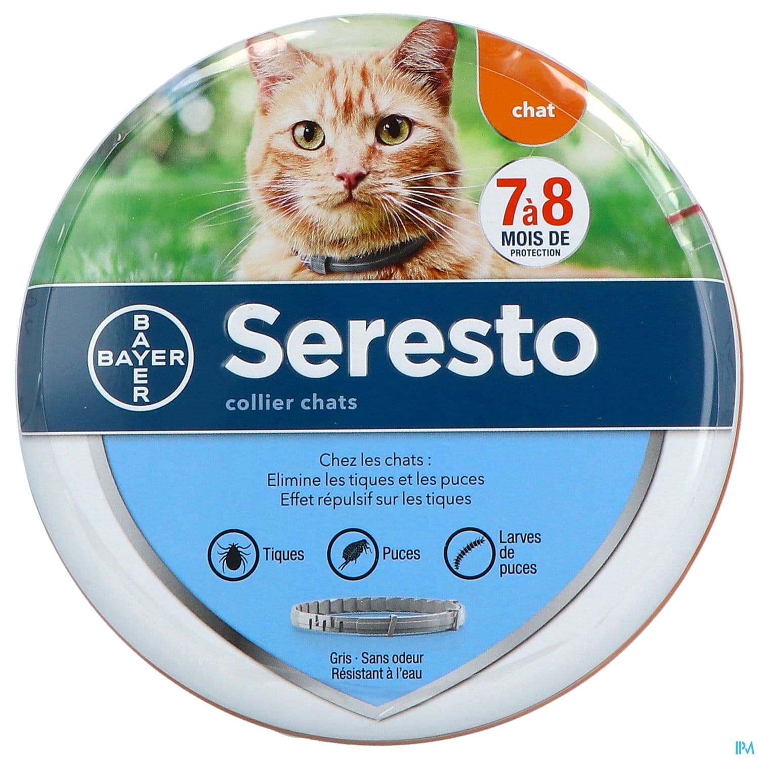 Elanco Seresto Collier Puces Tiques Chat X1