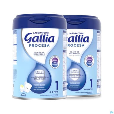 GALLIA PROCESA LAIT 1AGE 800G