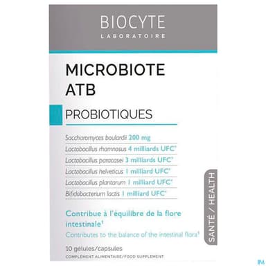 BIOCYTE MICROBIOTE ATB GELUL10