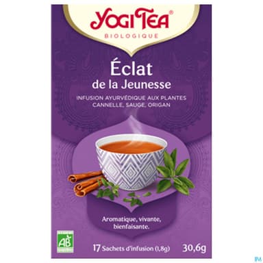 Yogi Tea Eclat De Jeunesse Bio Infusette 2g 17