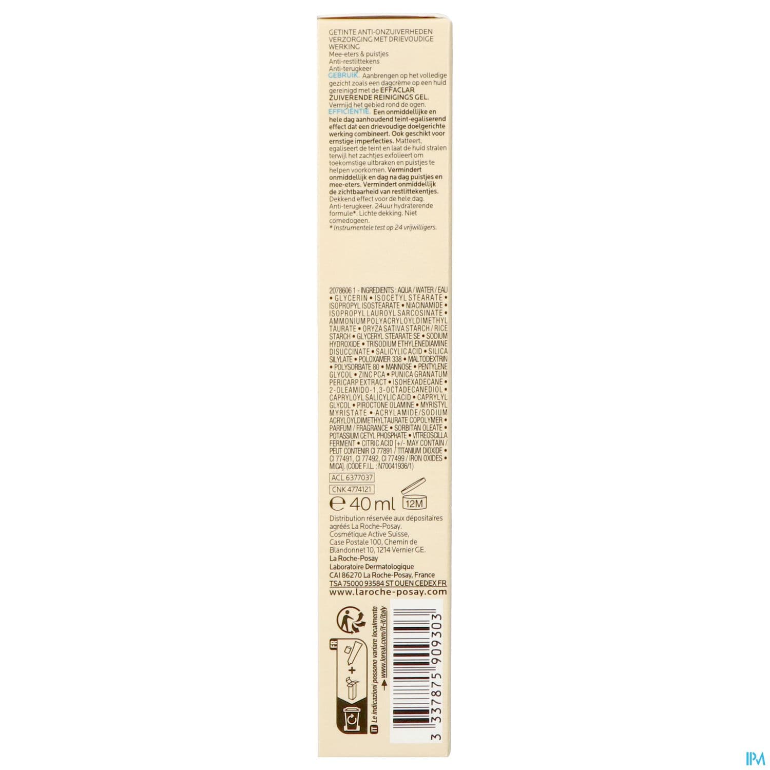 EFFACLAR DUO+ M LIGHT 40ML