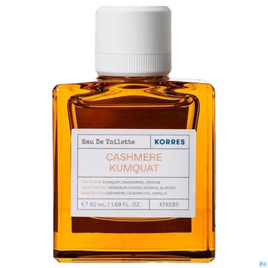 KORRES EDT F CASHEMERE KUMQUAT50ML