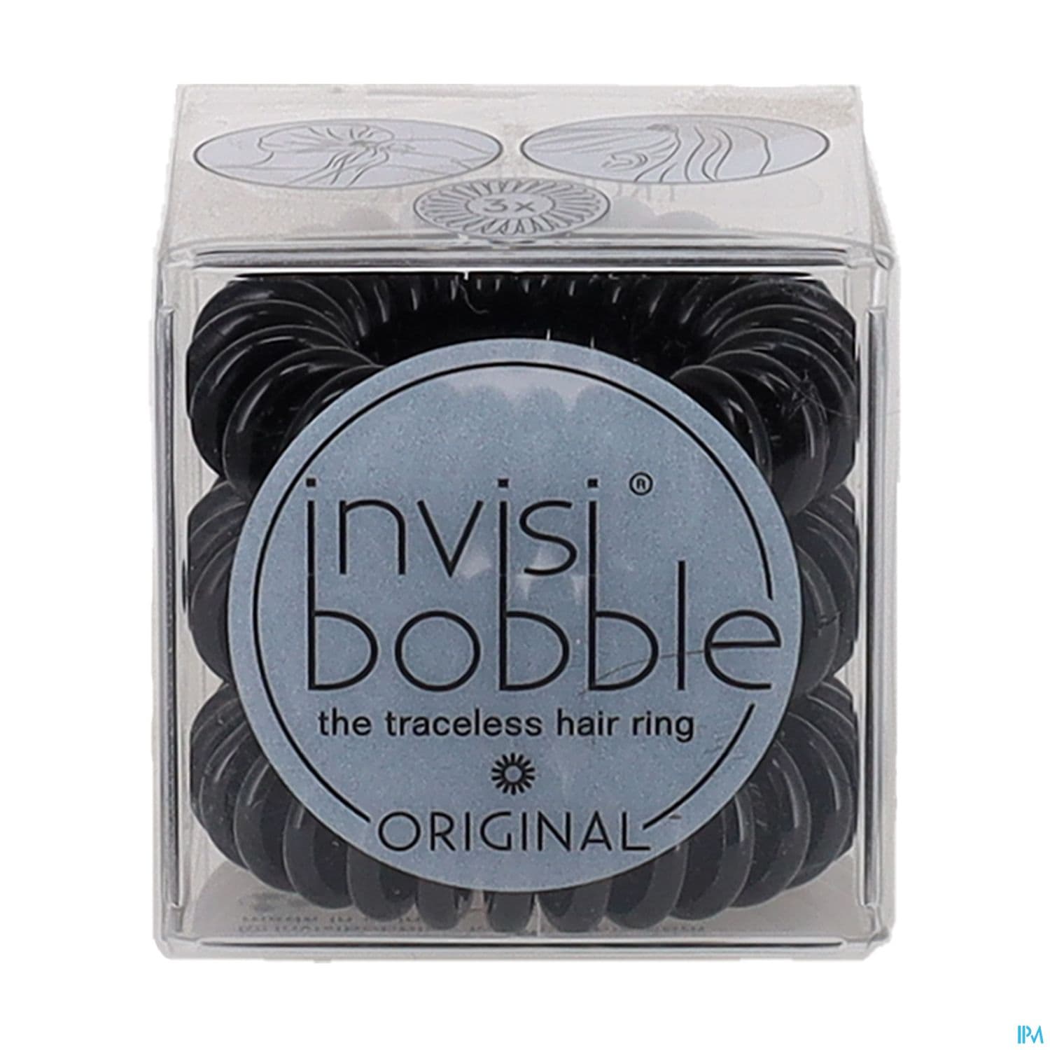Invisibobble Anneaux Pour Cheveux Original True Black