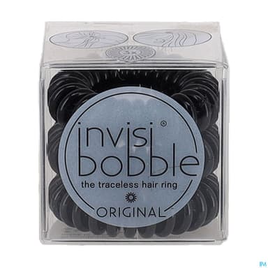 Invisibobble Anneaux Pour Cheveux Original True Black