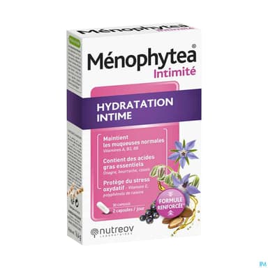 Nutreov Menophytea Hydratation Intime Formule Renforcee Capsule 30
