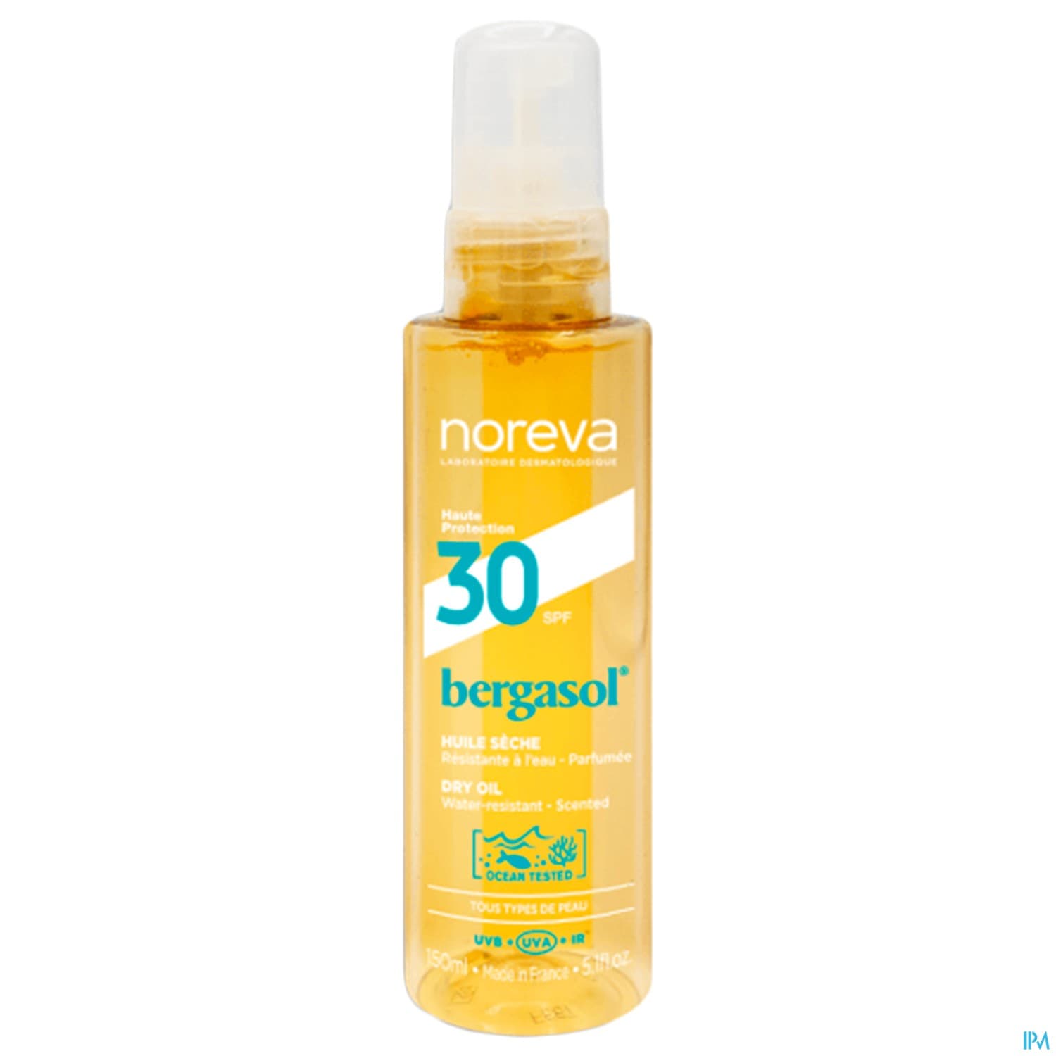 BERGASOL SOL SPF30 HLE SECHE 150ML