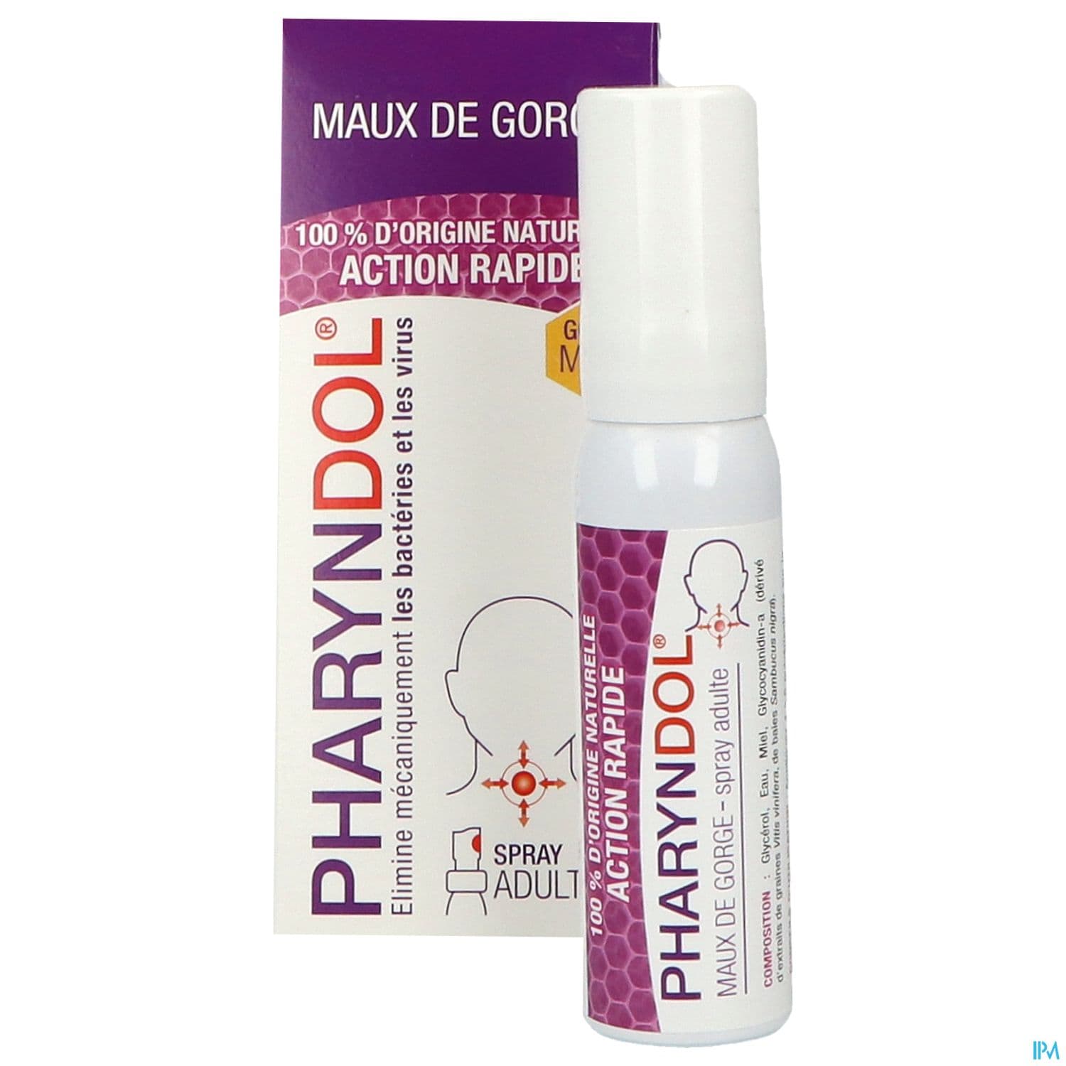 PHARYNDOL ADULTE SPRAY GORGE 30ML