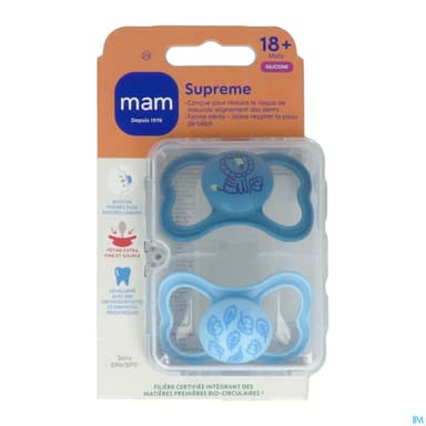 SUCET MAM SUPREME SIL 18+M X2