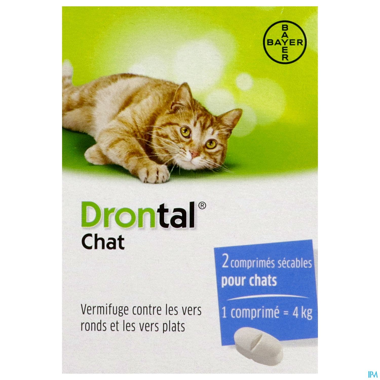 Drontal Chat Comprime Ellipsoide 2