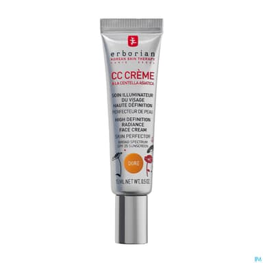 Erborian Cc Creme Centella Asiatica Spf25 Dore 15ml