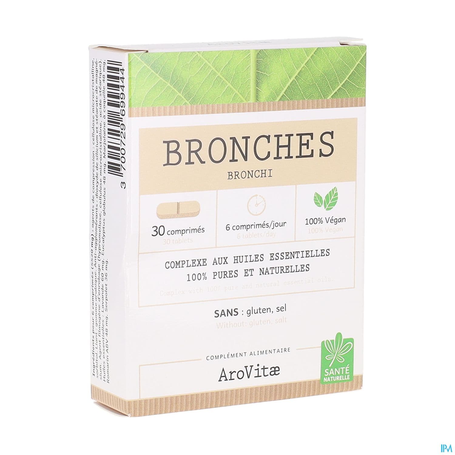 Aro Vitae Bronches Comprime 30