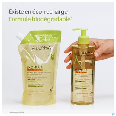 A-DERMA EXOMEGA CONT HLE LAV 200ML