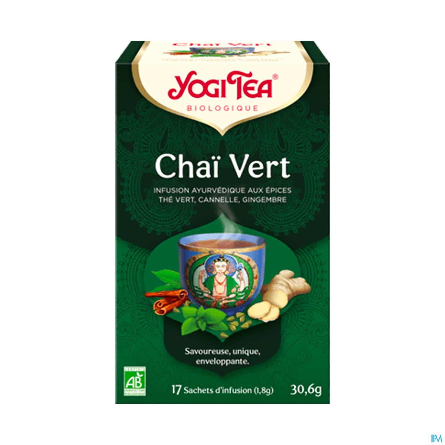 YOGI TEA CHAI VERT SACH 17
