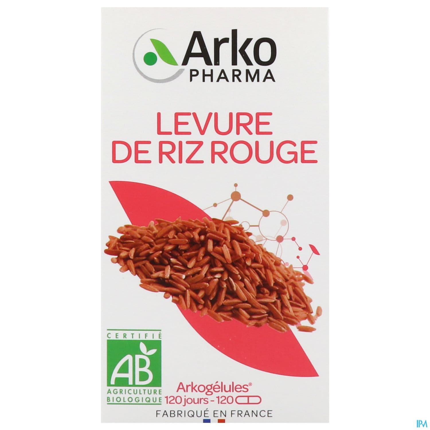 ARKOG LEVURE RIZ ROUGE BIO GELU120