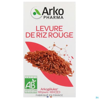 ARKOG LEVURE RIZ ROUGE BIO GELU120