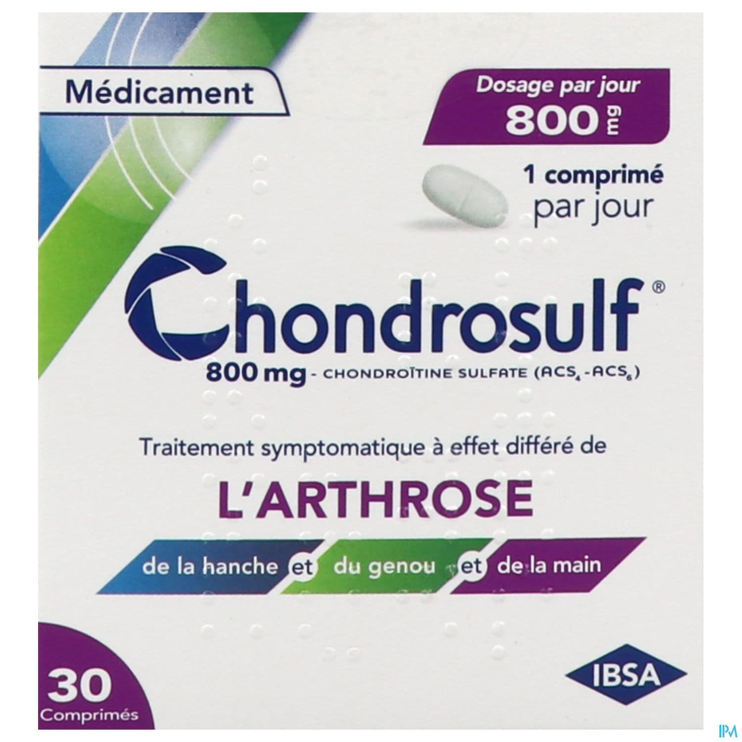 CHONDROSULF 800MG CPR 30