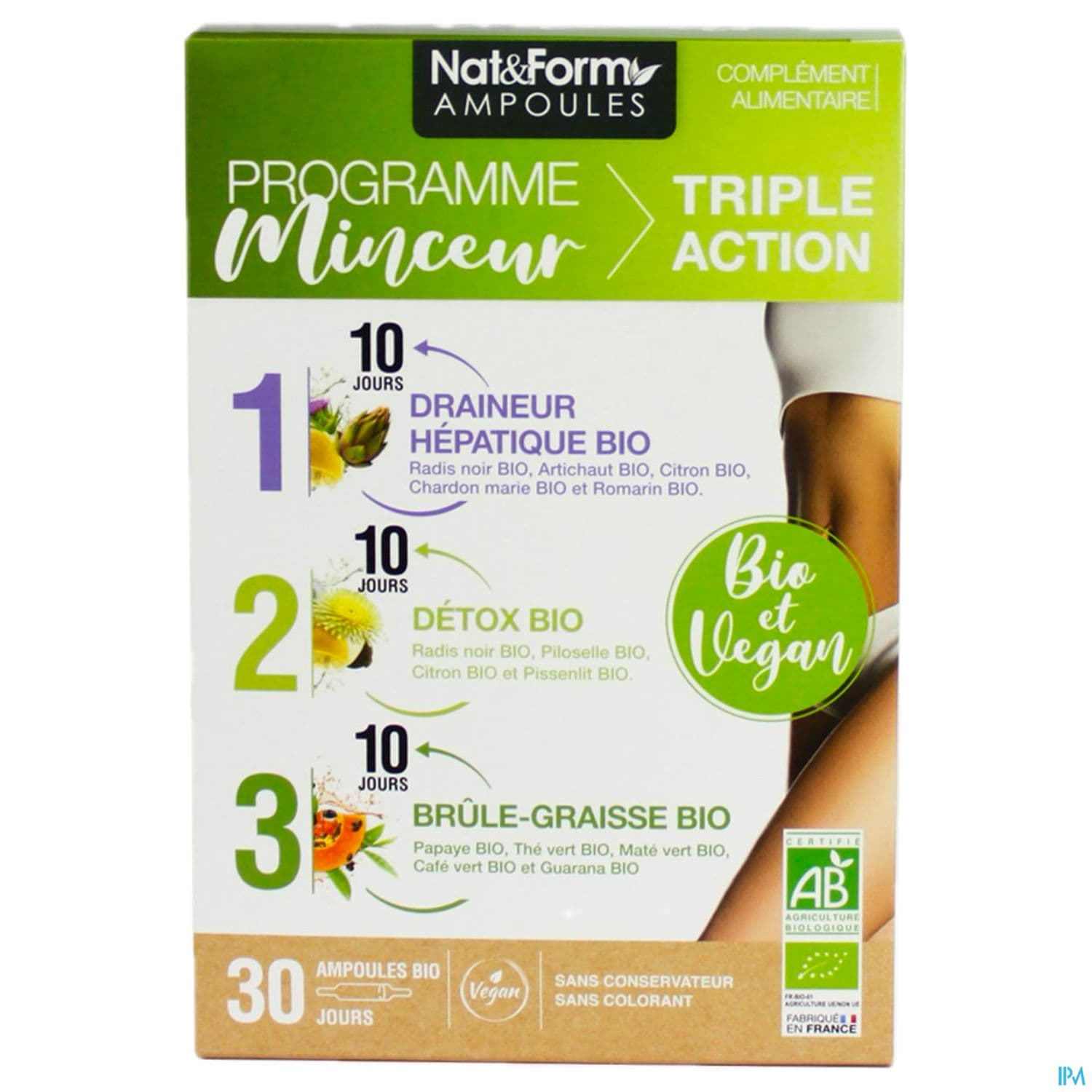 NAT&FORM AMP PROG MINC BIO 10MLX30