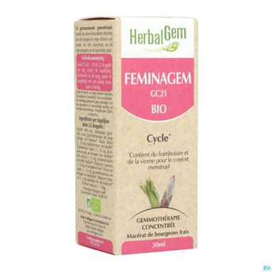 Herbalgem Feminagem Gc21 Confort Menstruel Bio 30ml