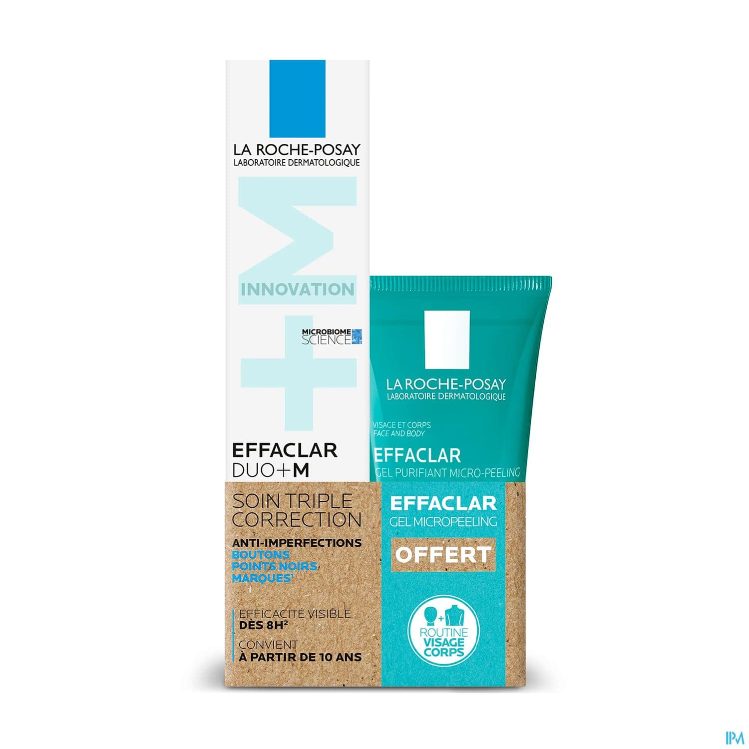 La Roche Posay Promo Sleeve Effaclar Duo+m 40ml + Mini Gel Micropeeling 50ml