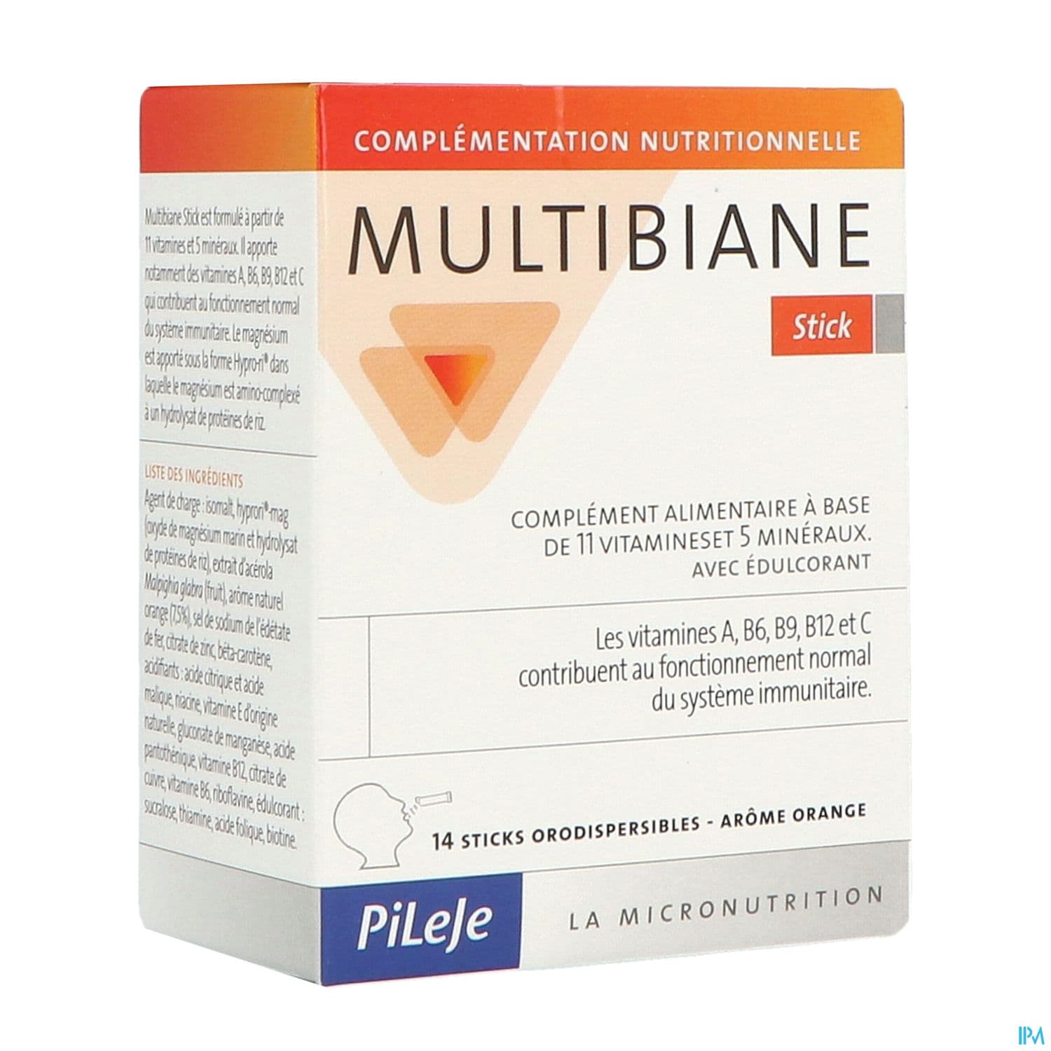 Pileje Multibiane Stick Orodispersible 14
