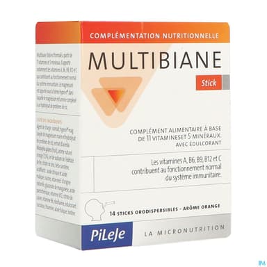 Pileje Multibiane Stick Orodispersible 14